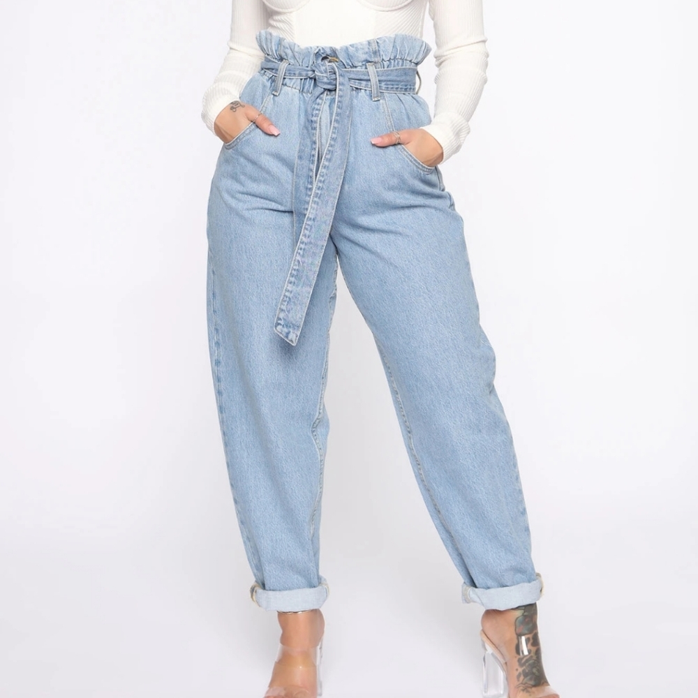 Cant tie me down high waisted jeans